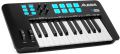 Alesis V25 - 25-Key Mk2 USB MIDI Keyboard Controller with Backlit Pads, 4 Assignable Knobs and Buttons, Professional Software Suite Included. 
