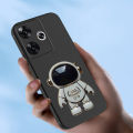 For Realme C61 Case Fashionable Cartoon Astronaut Stand dustproof Smooth For Realme C61 Back Cover. 