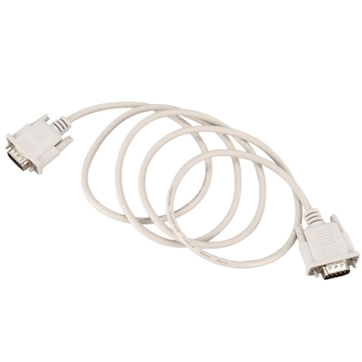 1.4M%20RS232%20DB9%209%20Pin%20Male%20to%20VGA%20Video%2015%20Pin%20Male%20Adapter%20Cable%20Light%20Gray%20-%20Image%204