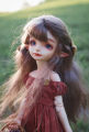 New SD BJD 1/6 Doll Fairy Girl Little rain Lovely and charging action figures resin toys in stock makeup. 