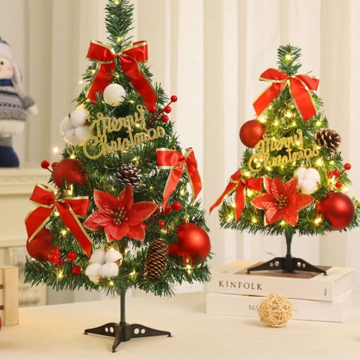 Mini%20With%20LED%20Light%20Artificial%20Christmas%20Tree%20Bow%20knot%20Pine%20Cone%20Tabletop%20Xmas%20Tree%20Handmade%2045CM%20Desktop%20Pine%20Christmas%20Tree%20Table%20Ornament%20-%20Image%205