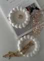 01 pcs Colourful Gypsum Round tray for home decor. 
