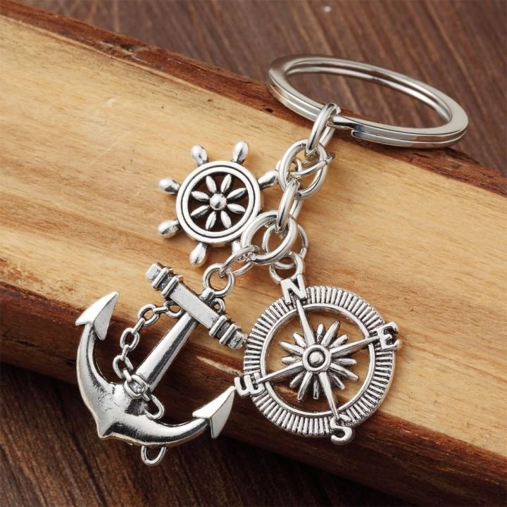 2021%20European%20And%20American%20Foreign%20Trade%20Jewelry%20Compass,%20Rudder,%20Anchor%20Key%20Chain,%20Friendship%20Key%20Chain%20-%20Image%203