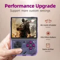 For Miyoo Mini Plus V3 Retro Handheld Game Console Linux System 3.5Inch IPS Screen Game Player Rechargeable WiFi Support 3000mAh. 