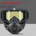 Goggles Full Face Hd Transparent Fog-proof Sand-proof Electric Welding Protective Glasses Versatile Breath-proof Windproof Mask.