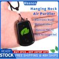 Hanging Neck Air Purifier Wearable Air Purifier Necklace Mini Portable USB Air Cleaner Negative Ion Generator Low Noise Air Freshener USB Charge. 
