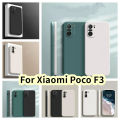 Original For Xiaomi Poco F3 Silicone Full Cover Case Antifouling Phone Case Cover.
