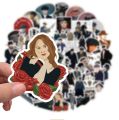 (50Pcs/Pack) Peaky Blinders PVC Waterproof Stickers For Phone Guiter Luggage Skateboard Laptop.