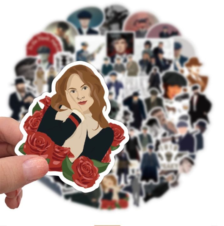 (50Pcs/Pack)%20Peaky%20Blinders%20PVC%20Waterproof%20Stickers%20For%20Phone%20Guiter%20Luggage%20Skateboard%20Laptop%20-%20Image%203