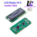 1602 LCD Display Module DC 5V 16x2 White Character Blue Backlight 1602A 16 Pin Parallel Interface AIP31066 Controller for Arduino ESP32 Development orginal product. 