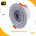 2 inch 5-Watt High Quality Round LED Spotlight Available for 05 different colour Voltage AC 165v-265v (Alom Super).