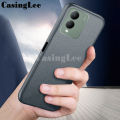 For Vivo Y17S case Matte Silicone Soft Sandstone Super Scrub Non-slip Cover For Vivo Y17S Back Cover Phone cases. 