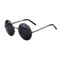 Black Round Shaped Sunglasses for Women.