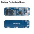 3S BMS 10A 12V Lithium Battery Charger And Over-Current Protection board BMS Module for 3 Piece 3.7V 18650 Battery Cell Charging 11.1V 12V.