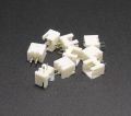 10Pcs- 2Pin WHITE MALE HEADER Female Housing JST XH Male Header 2 Pin 2.54mm Pitch Male Connector For Electronics Projects PCB Mount Circuit Breadboard Friendly DIY Cables. 