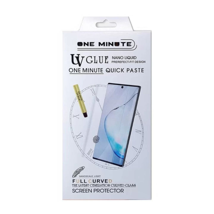 For Motorola Edge 40 Neo UV Light Adhesive Tempered Glass Screen Protector, A+ Grade