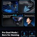 Lenovo GT100 True Wireless Gaming Earbuds – Bluetooth 6.0,38 ms Ultra-Low Latency,AI Noise-Cancelling Quad-Mic,23 h RGB LED Case.