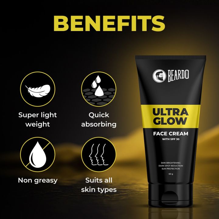 Beardo Ultra Glow Face Cream 60g