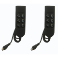 2X Electric Recliner Chair Parts Power Recliner Switch Recliner Motor Switch 6 Button Hand Controller for Electric Sofa. 