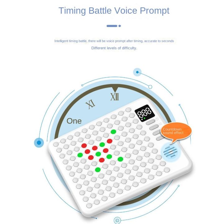 New Voice Prompt 9 in 1 Smart Board Interactive Thinking Strategy Five Finger Electronic Chess Board Game AI Intelligent Chess Board AI Board Games for Kids