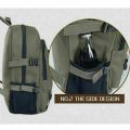 Men Canvas Large Backpack Rucksack Work Sports Travel Hiking Boys College Bag. 