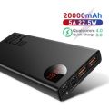 Baseus Adaman High Power 22.5W 20000 mAh Powerbank QC PD 3.0. 