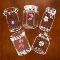 ARELENE 80Pcs Glassware Bottle Shape Frame Stickers for Scrapbooking Decorative Decals Paper Planner Junk Journal Supplies. 