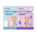 Heavencare: Sadoer Lavender Milk Foot Exfoliating Mask- 1 pair. 