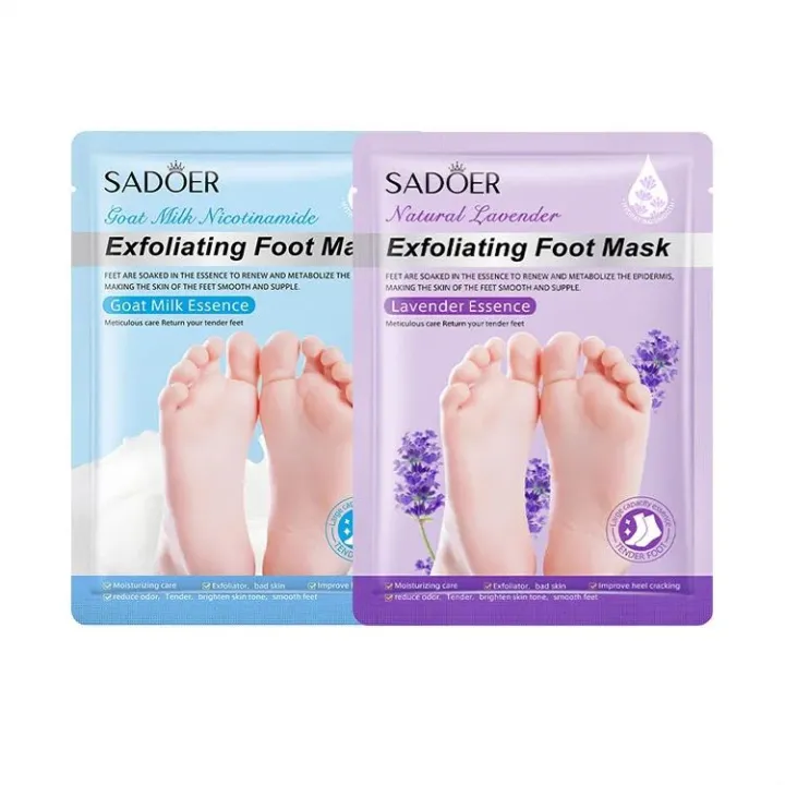 Heavencare:%20Sadoer%20Lavender%20Milk%20Foot%20Exfoliating%20Mask-%201%20pair%20-%20Image%205