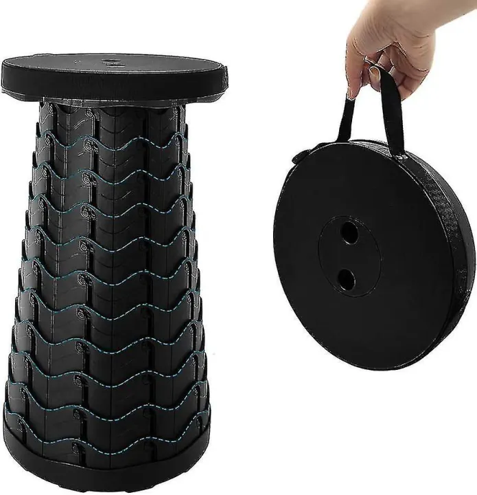 Fishboy%20Portable%20Retractable%20Folding%20Stool,Telescoping%20Foldable%20Camping%20Stool,Load%20Capacity%20400lbs,Height%20Adjustable%20for%20Outdoor%20Fishing%20Hiking%20Gardening%20Travel%20BBQ%20(Black)%20-%20Image%206