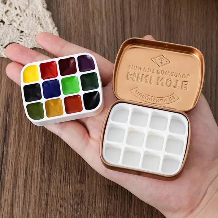 Mini%20Watercolor%20Tin%20Box%2012/24%20Grid%20Portable%20Watercolor%20Packing%20Travel%20Palette%20Student%20Artist%20Painting%20Aquarela%20Art%20Supplies%20-%20Image%203
