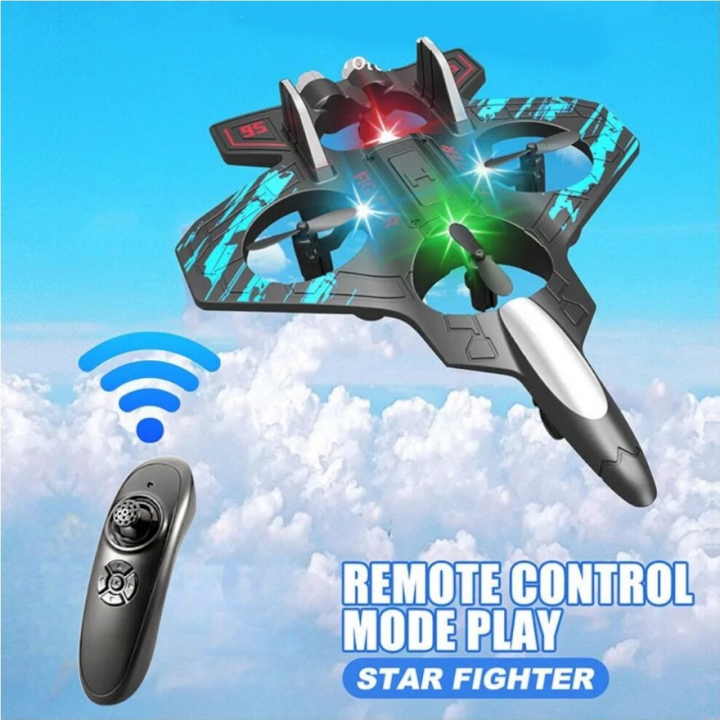 Remote Control Starfighter Drone Plane – Green