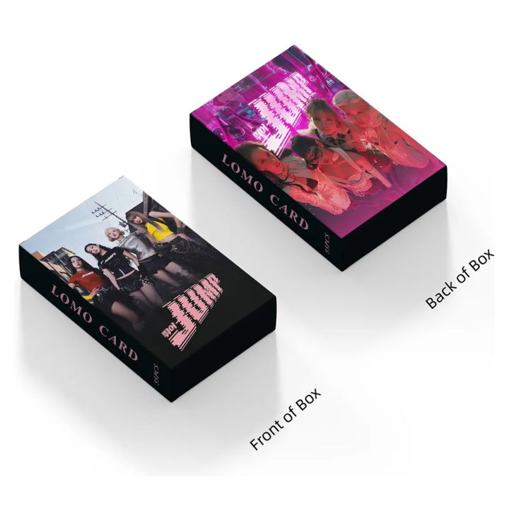 55pcs/box%20Kpop%20BLACKPINK%20JUMP%20Lisa%20Jennie%20Rose%20Jisoo%20Lomocards%20Photocards%20-%20Image%206