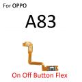 Oppo A37/A39/A57/A59/A75/A77/A79/A83 Power on / off Switch Button Side Volume Up Down Buttons Flex Cable Replacement Parts. 