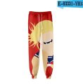 pular 3D Printed Anime My Hero Academia Fitness Pants Men Women Joggers Himiko Toga Sweatpants Elastic Trousers Srts pants.