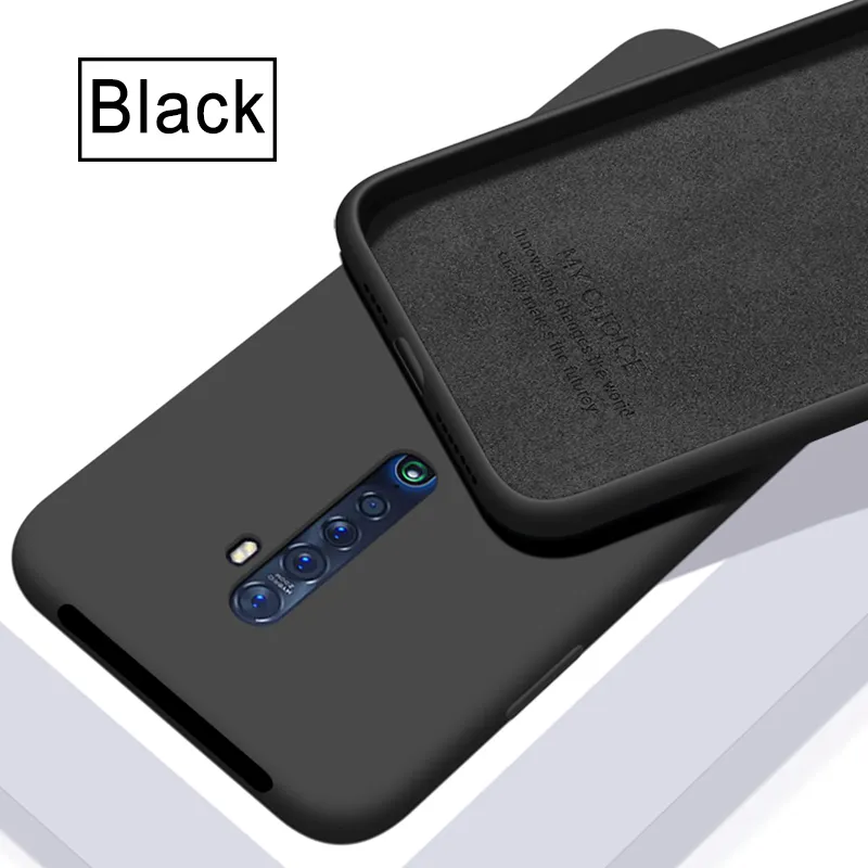 Tokifu OPPO Reno 2F Casing The New Liquid Silicone Phone Case All