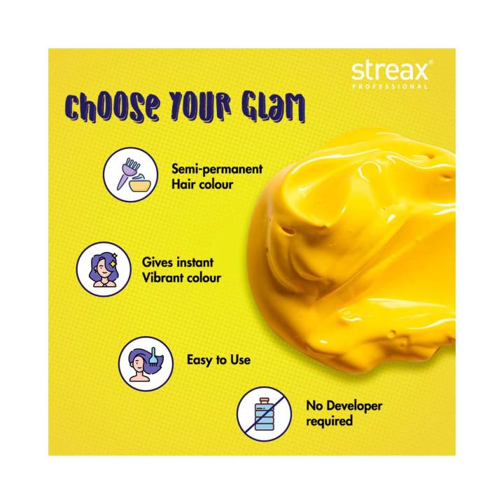 Streax%20Professional%20Hold%20&%20Play%20Funky%20Hair%20Color%20-%20Zesty%20Yellow%20100g%20-%20Image%202