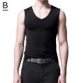 Men's Ice Silk Vest Sleeveless T Shirts Tank Top Undershirts Thin Seamless Wear Outer Casual Sport Undershirts Breathable T E8V1. 
