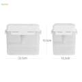 Kimchi Container Multipurpose Rectangle Press Plate Preservation Container for 5L Pickle Jar.