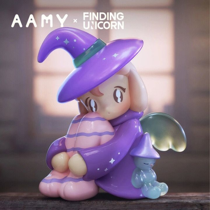 Aamy Magic Girl Story Series Blind Box Kawaii Action Anime Figures Mystery Bag Collection Model Birthday Gift Caixas Supresas