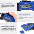 YIERYI Thickness Gauge 0-12.7mm Digital Thickness Caliper Width Measuring Tool for Small Item Measurement.