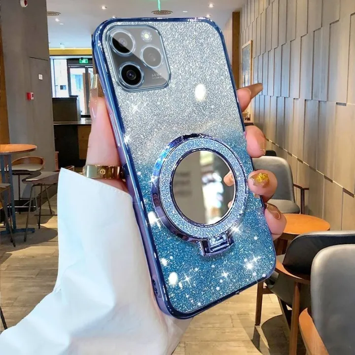 New%20Phone%20case%20Tecno%20Spark%20Go%202024%20Spark%20Go%202023%20Spark%20Go%202022%20Spark%20Go%202020%20Back%20cover%20with%20Makeup%20Mirror%20Holder%20Stand%20Luxury%20Shiny%20Gradient%20Plating%20Glitter%20Slim%20Phone%20cases%20Transparent%20Soft%20Silicone%20Protective%20Pouch%20Women%20Girls%20-%20Image%207