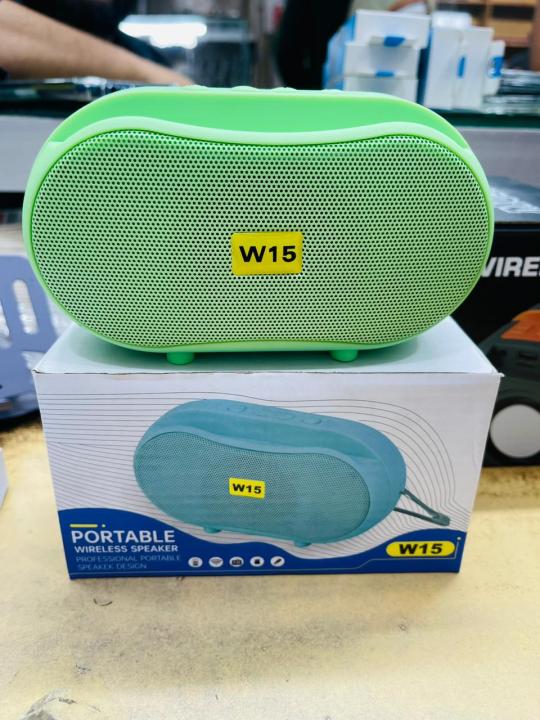WUF W15 Portable Wireless Speaker classic Hot Fashion best sell mini pocket Portable Radio BT USB TF FM Audio Built in Speaker mp3 player Portable Wireless Speaker