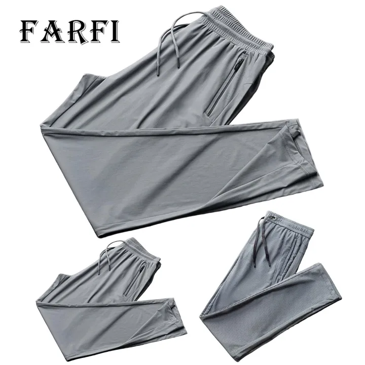 Farfi%20Summer%20Sweatpants%20Solid%20Color%20Plus%20Size%20Mesh%20Men%20Sweatpants%20-%20Image%207
