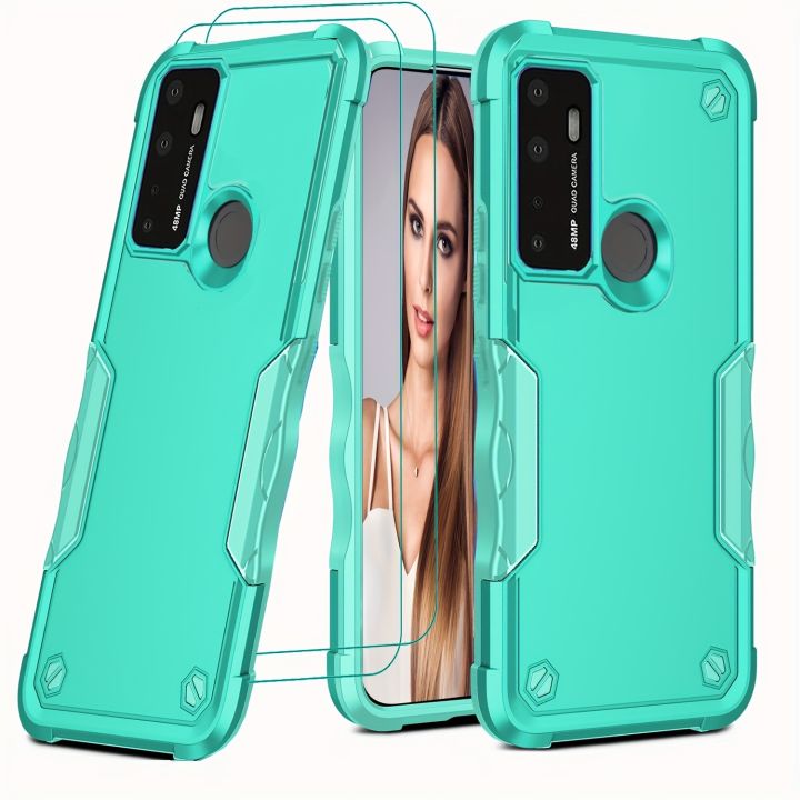 Compatible%20With%20AT&T%20Radiant%20Max%205G%206.8"/Cricket%20Dream%205G/Cricket%20Innovate%205G/AT&T%20Fusion%205G%20Case,%20With%20(2Pcs)%20Tempered%20Glass%20Screen%20Protector,%20Dual%20Layer%20Hybrid%20Shockproof%20Impact%20Phone%20Case%20-%20Image%207