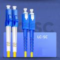 5pcs Fiber Optic Jumper Cable 3M LC-SC-FC Patch Cord 3.0MM Simplex Mode 2 Core. 