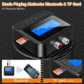 Bluetooth 5.0 Transmitter Receiver LCD Display Headphone Wireless Audio Adapter RCA 3.5mm AUX Jack For PC TV Home Stereo. 
