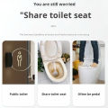 10 PCS Travel Disposable Paper Toilet Seat Cover Protector Camping Bathroom Accessory Mat Biodegradable Pad Cushion Tandas.