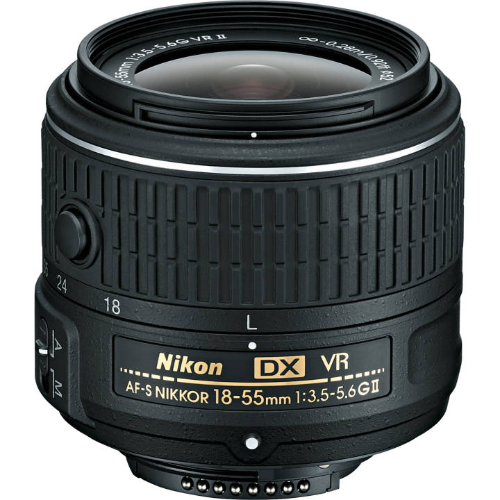 Nikon 18-55mm f/3.5-5.6G ED AF-S DX Nikkor Zoom Lens