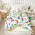 Source manufacturers wholesale washed cotton children are cartoon summer cool quilts air conditioners are kindergarten thin quilts student gift quilts.